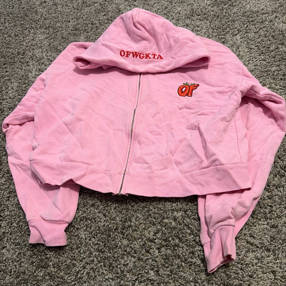 Odd Future Pink Hoodie Jacket